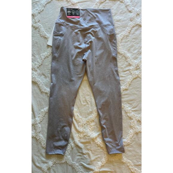 NWT X By Gottex Slimming Contour Leggings Purple Lilac Sz. Med - Picture 2 of 6